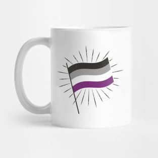 Retro Ace Pride Flag Mug